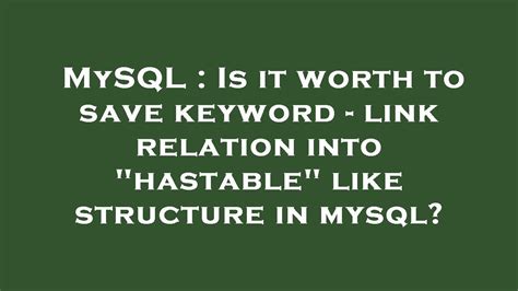 like keyword in mysql.